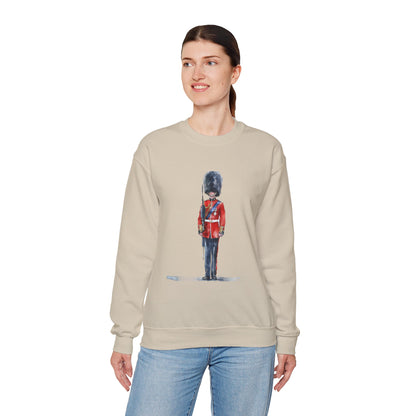 Unisex Heavy Blend™ Crewneck Sweatshirt - British Royal Guard - Iconic Symbol of Tradition and Honor