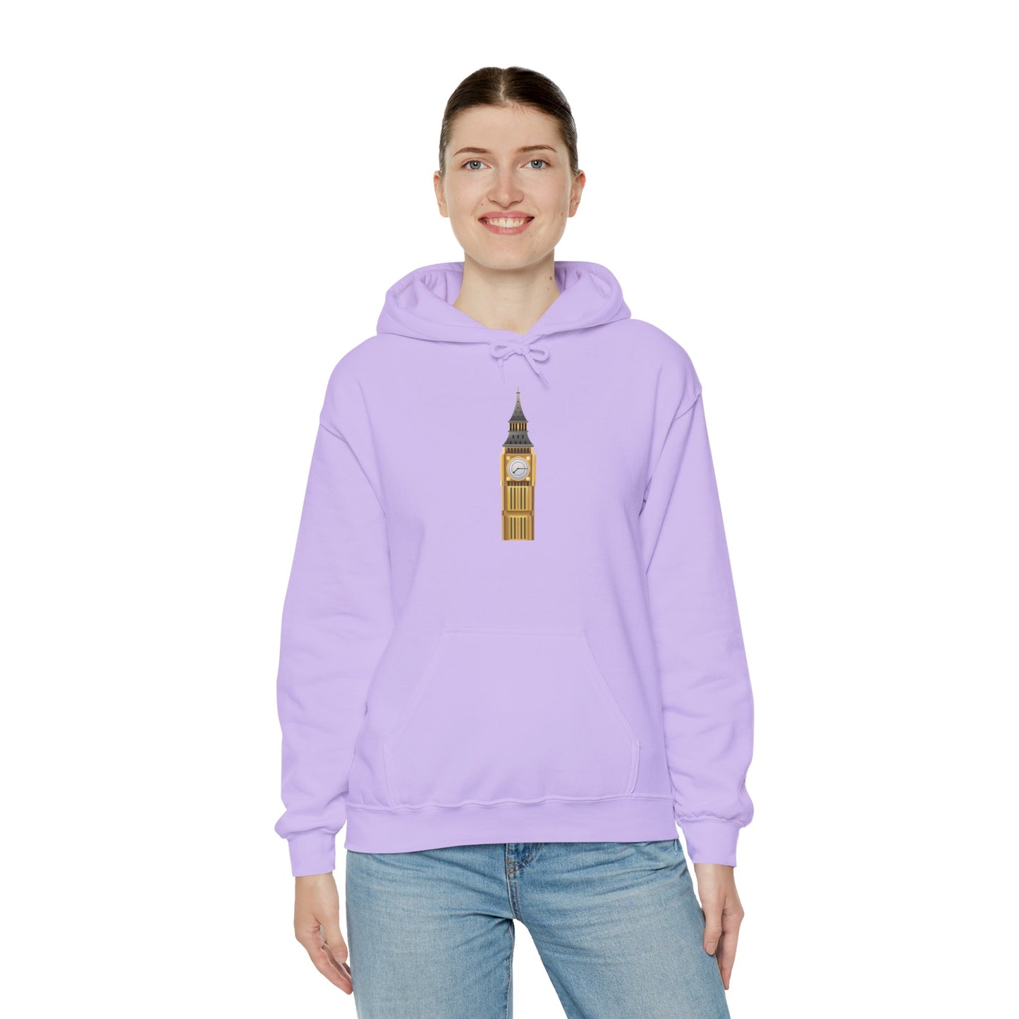 Unisex Heavy Blend™ Hooded Sweatshirt - Historic Hand - The UK’s Clock Tower