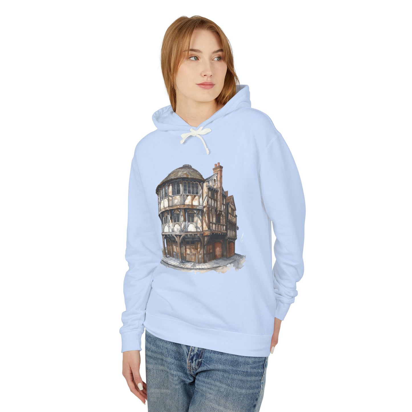 Unisex Lightweight Hooded Sweatshirt - A British Pub Legacy