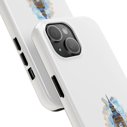 London Big Ben Tough Phone Case - Durable Protection with a Splash of Art