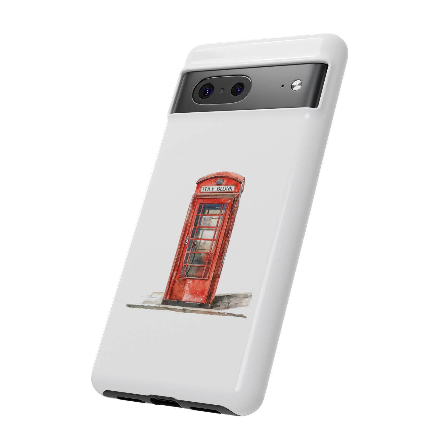 London Phone Booth Tough Case for Smartphones - Stylish Protection with a Unique Design