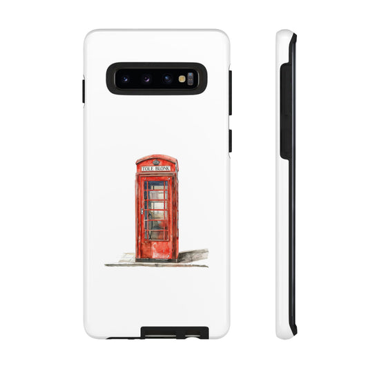 London Phone Booth Tough Case for Smartphones - Stylish Protection with a Unique Design