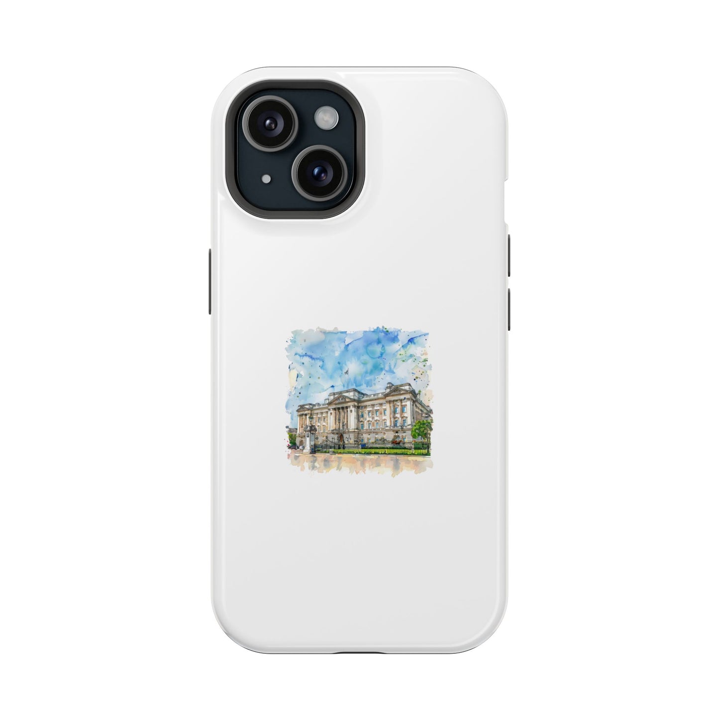 Artistic Magnetic Phone Case, Custom Tough Case, Unique Phone Cover, Gift for Travelers, Landscape Design, Protective Case