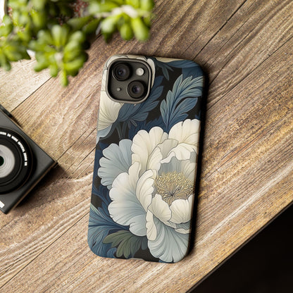 Floral Phone Case - Elegant Tough Cases for Nature Lovers, Stylish Protective Cover for Gifts, Birthdays, Mom's Day, Floral Design