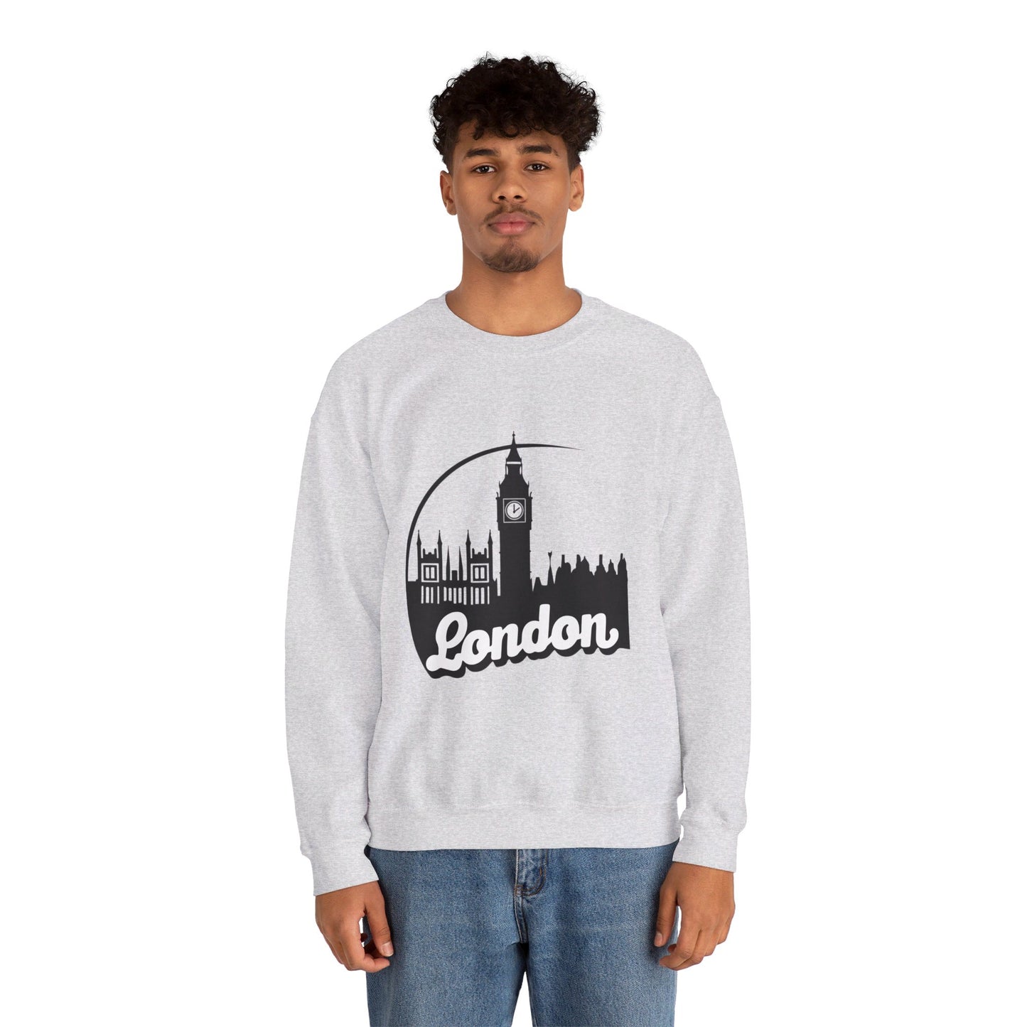 Unisex Heavy Blend™ Crewneck Sweatshirt Fashionable  - London