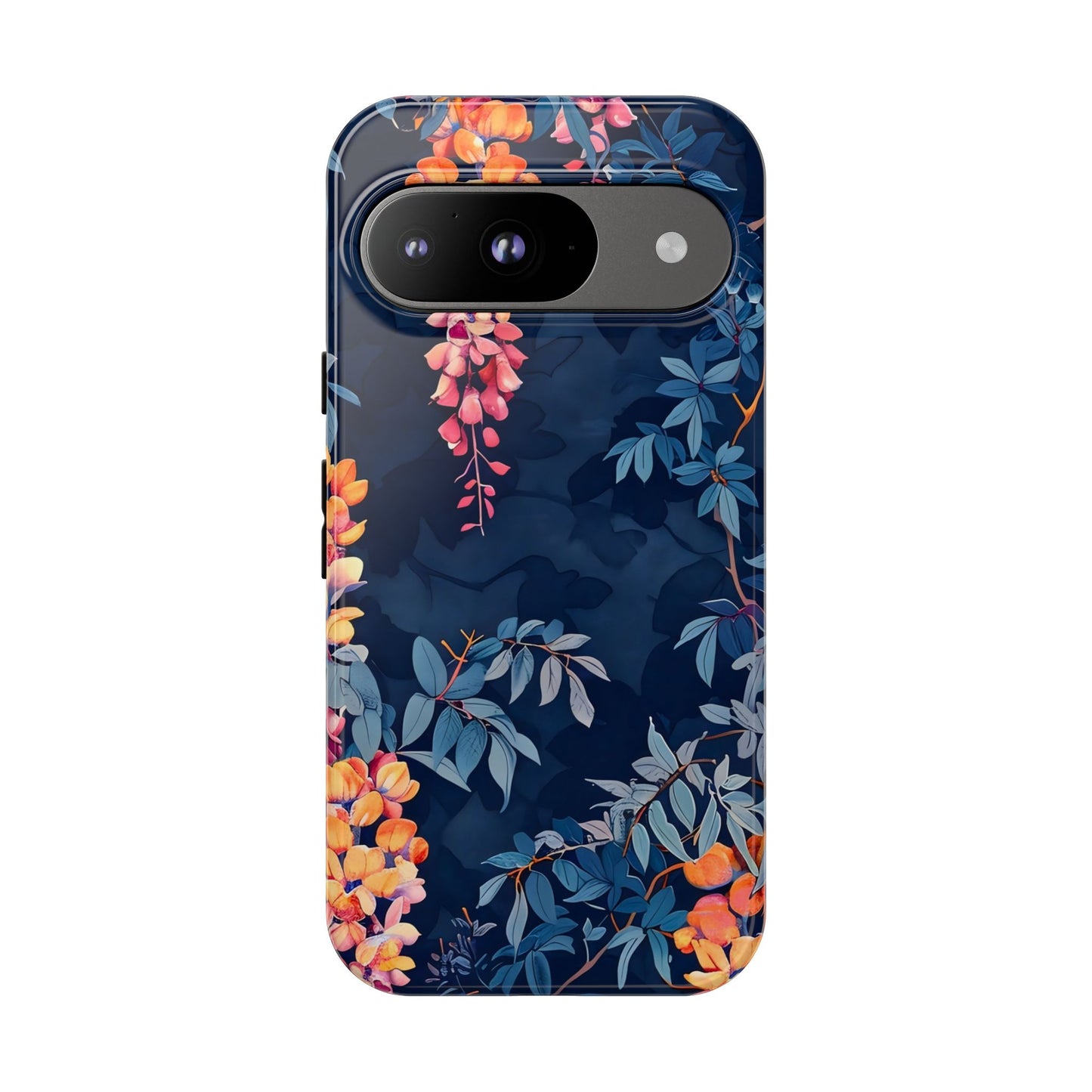 Floral iPhone Case, Tough Phone Cover, Gift for Her, Nature Lover Accessory, Spring Decor, Unique Floral Design