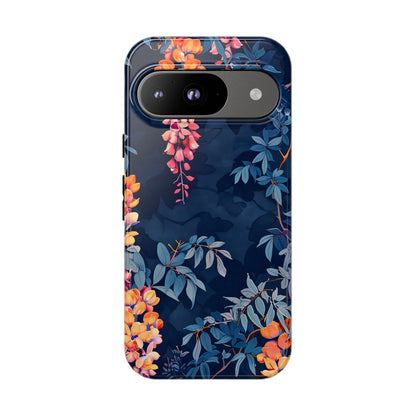 Floral iPhone Case, Tough Phone Cover, Gift for Her, Nature Lover Accessory, Spring Decor, Unique Floral Design