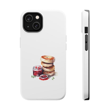 Artistic Phone Cases, Personalized Cases for Food Lovers, Stylish Magnetic Tough Cases, Unique Gift for Foodies, Trendy Accessories