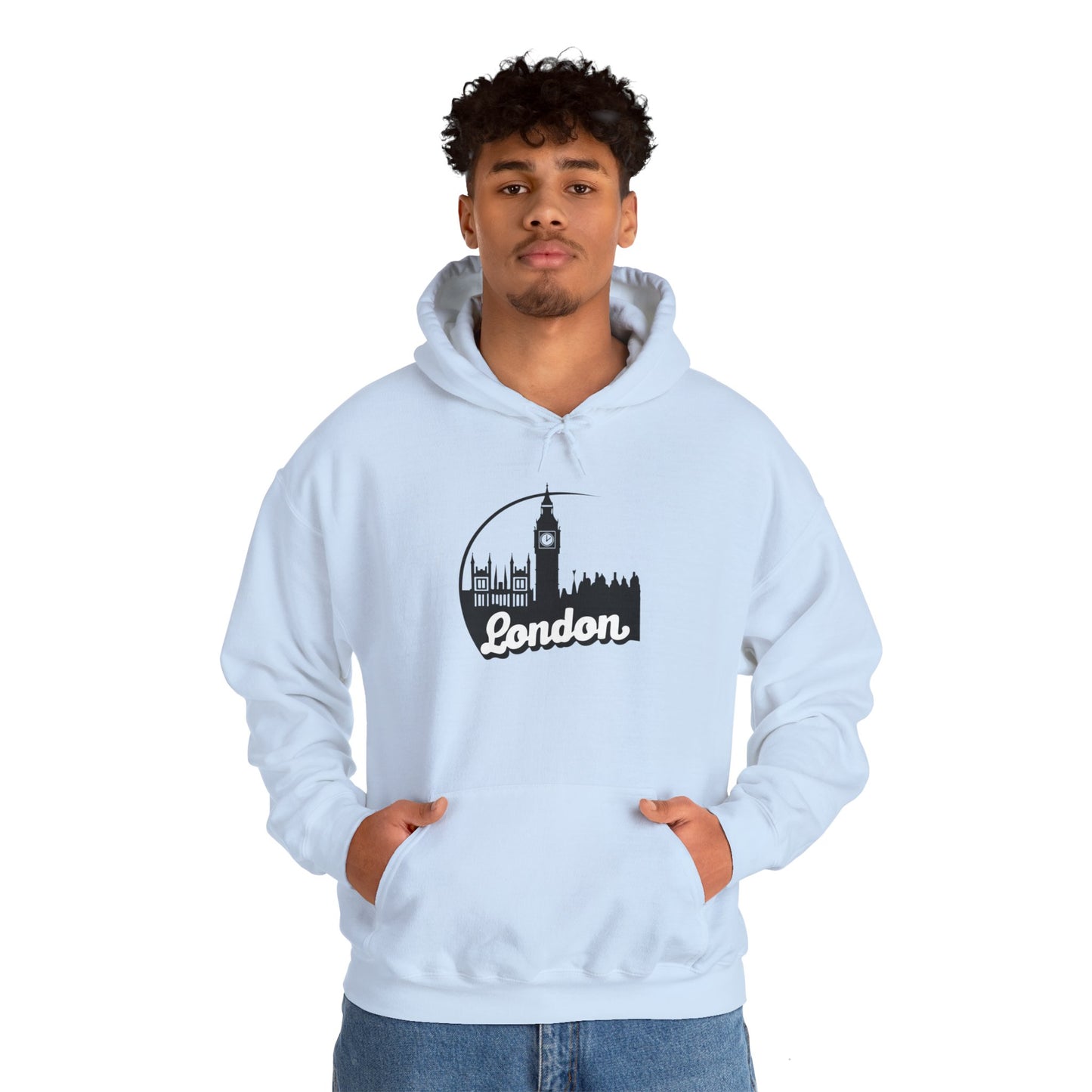 Unisex Heavy Blend™ Hooded Sweatshirt - Aesthetic London Vibes