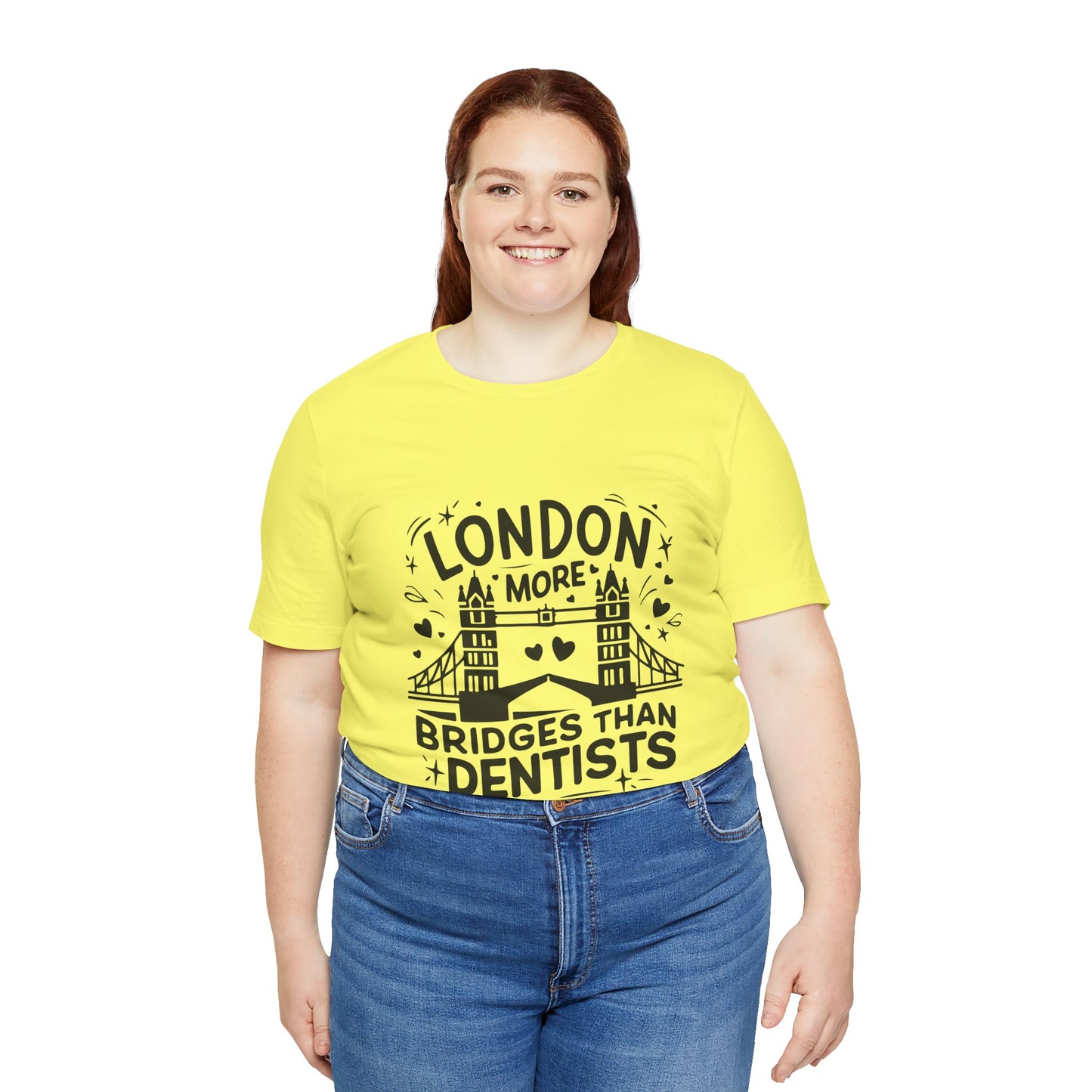 Unisex Jersey Short Sleeve Tee - London is having more Bridges