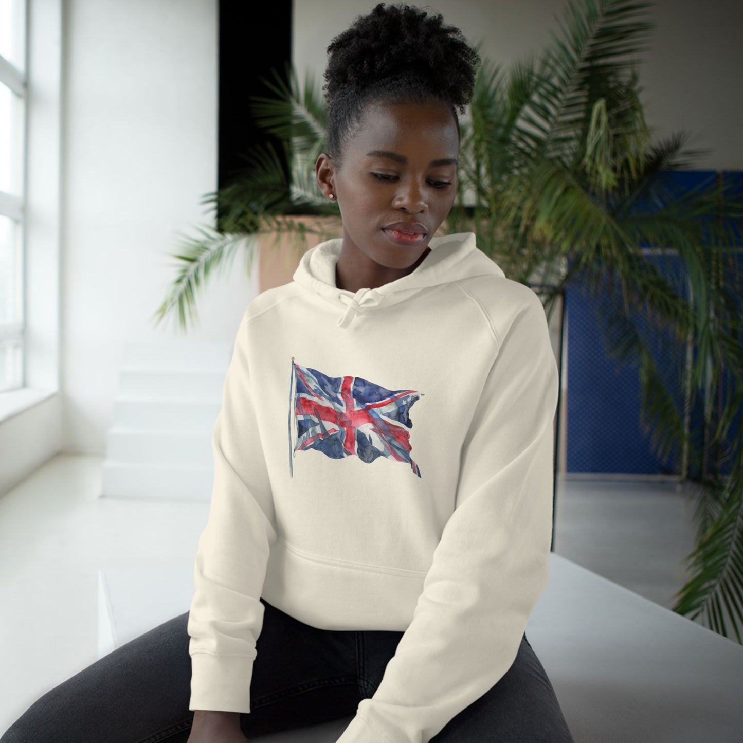 Adorable Unisex Hoodie - British Flag