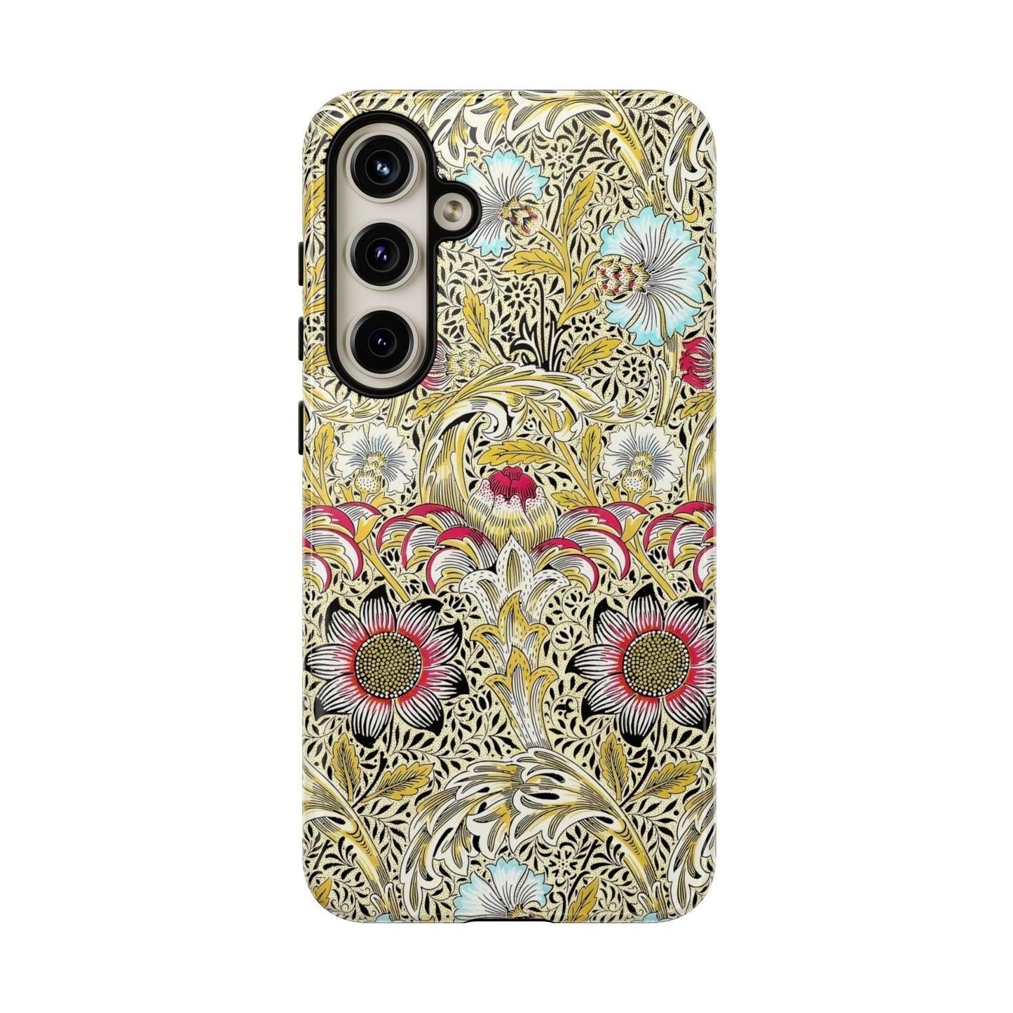 Floral Phone Case - Tough Cases, Floral Design, Stylish, Protective, Unique Gift for Her, Phone Accessories