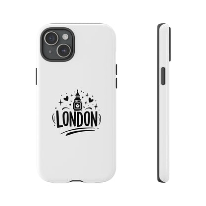 Stylish Phone Case for London Lovers, London Gift, Travel Accessory, Unique Smartphone Case, Cityscape Phone Cover