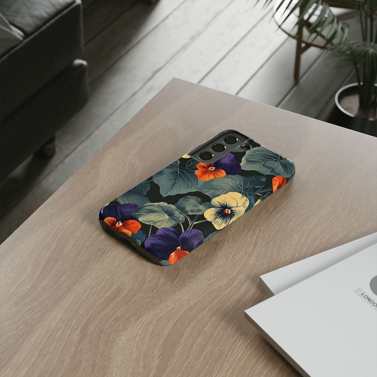 Tough Cases Floral iPhone Case, Tough Phone Cover, Stylish Floral Design, Gift for Her, Summer Vibe, Durable Protective Case