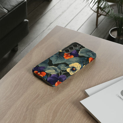 Tough Cases Floral iPhone Case, Tough Phone Cover, Stylish Floral Design, Gift for Her, Summer Vibe, Durable Protective Case