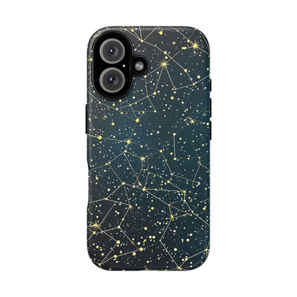 Celestial Phone Case - Starry Night Galaxy Design, Tough Case for Astrology Lovers, Cosmic Gift for Birthdays, Space Themed Accessory