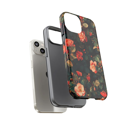 Floral Phone Case - Elegant Floral Design, Tough Protective Case, Perfect Gift for Her, Trendy Phone Accessories, Mother’s Day, Birthday