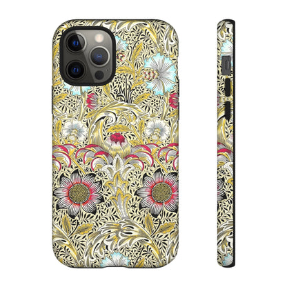 Floral Phone Case - Tough Cases, Floral Design, Stylish, Protective, Unique Gift for Her, Phone Accessories