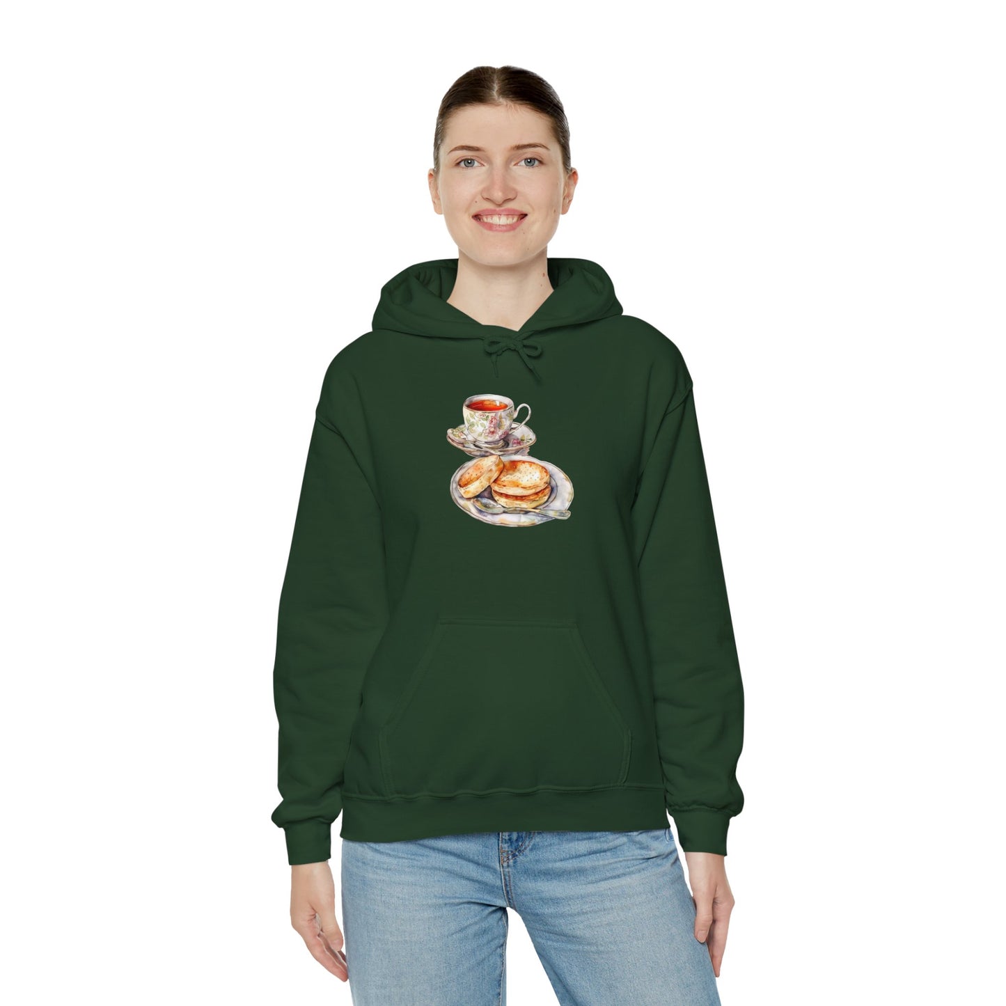 Unisex Heavy Blend™ Hooded Sweatshirt - A Feast Fit for Royalty - British Royal Cuisine