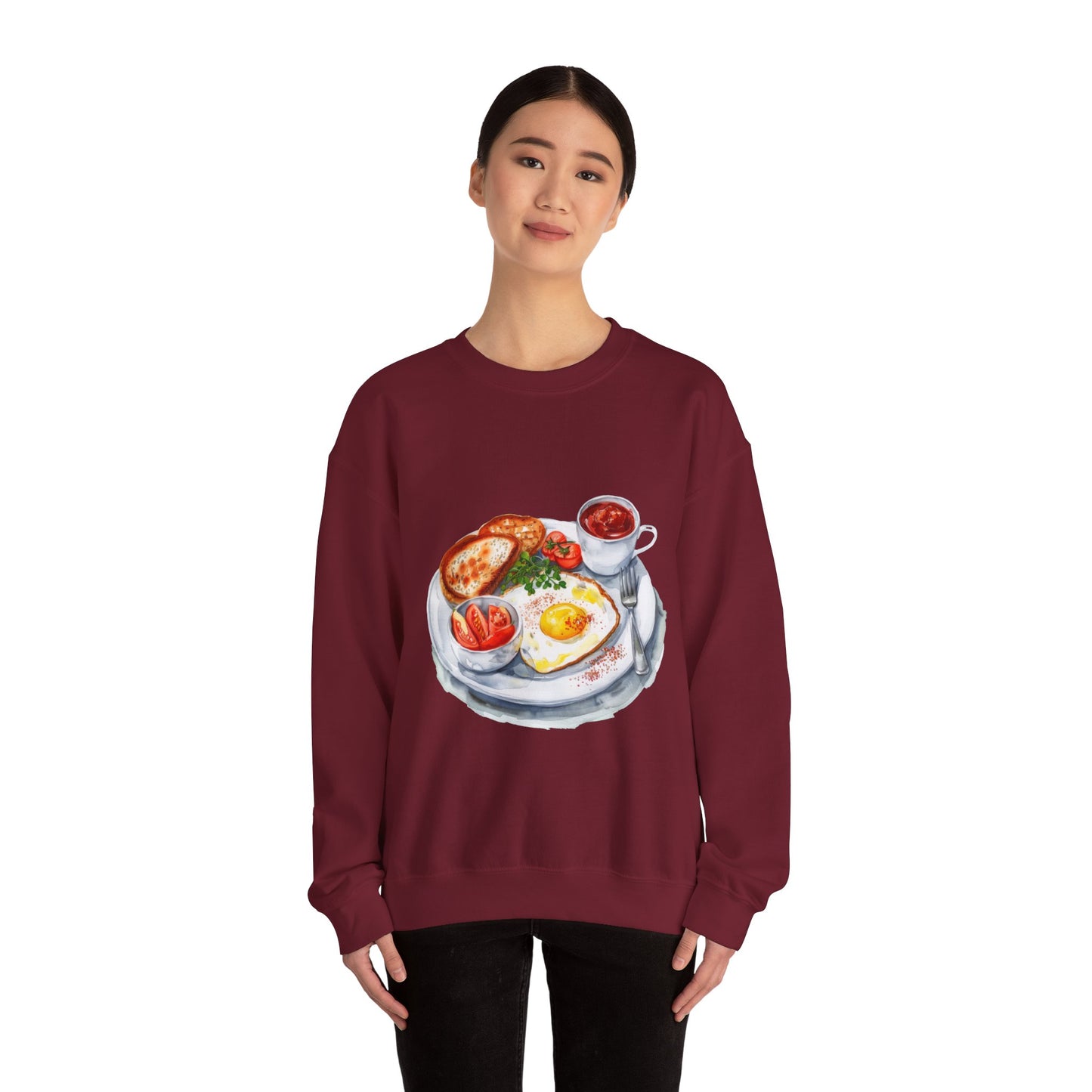 Unisex Heavy Blend™ Crewneck Sweatshirt - The British Table - A Feast of National Favorites