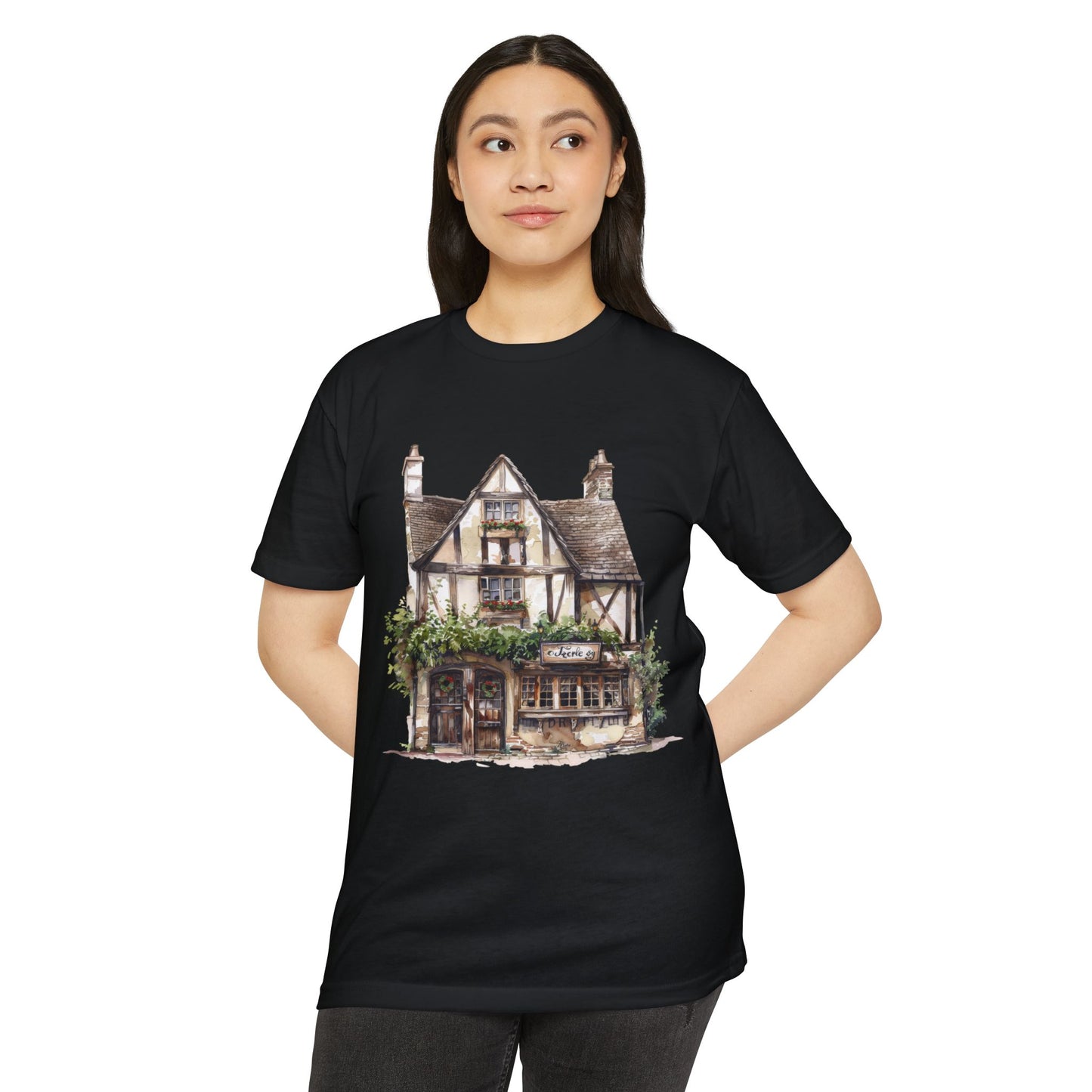 Unisex CVC Jersey T-shirt - Timeless Living - The British Village House Experience