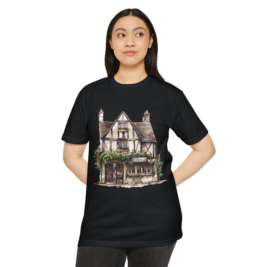 Unisex CVC Jersey T-shirt - Timeless Living - The British Village House Experience