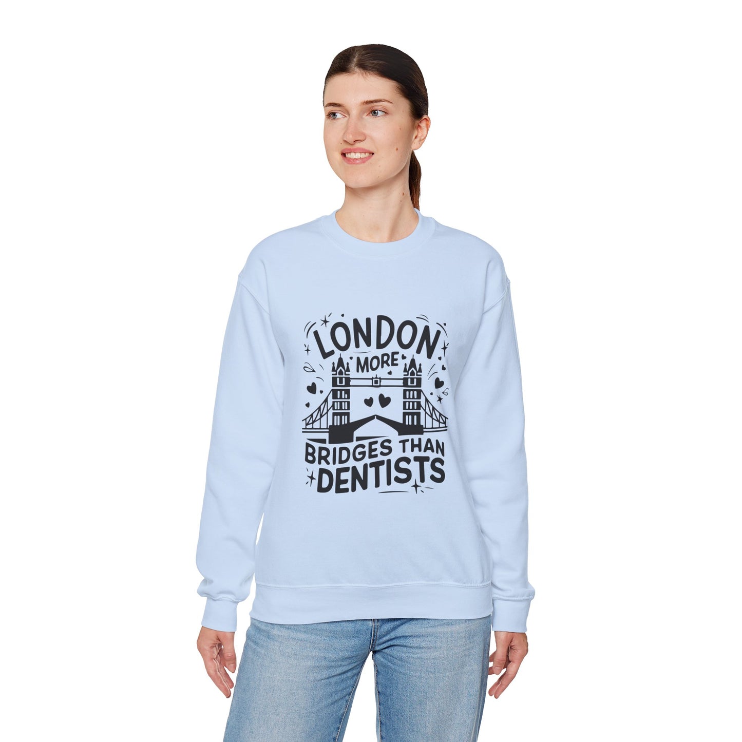 Unisex Heavy Blend™ Crewneck Sweatshirt - London is having more Bridges