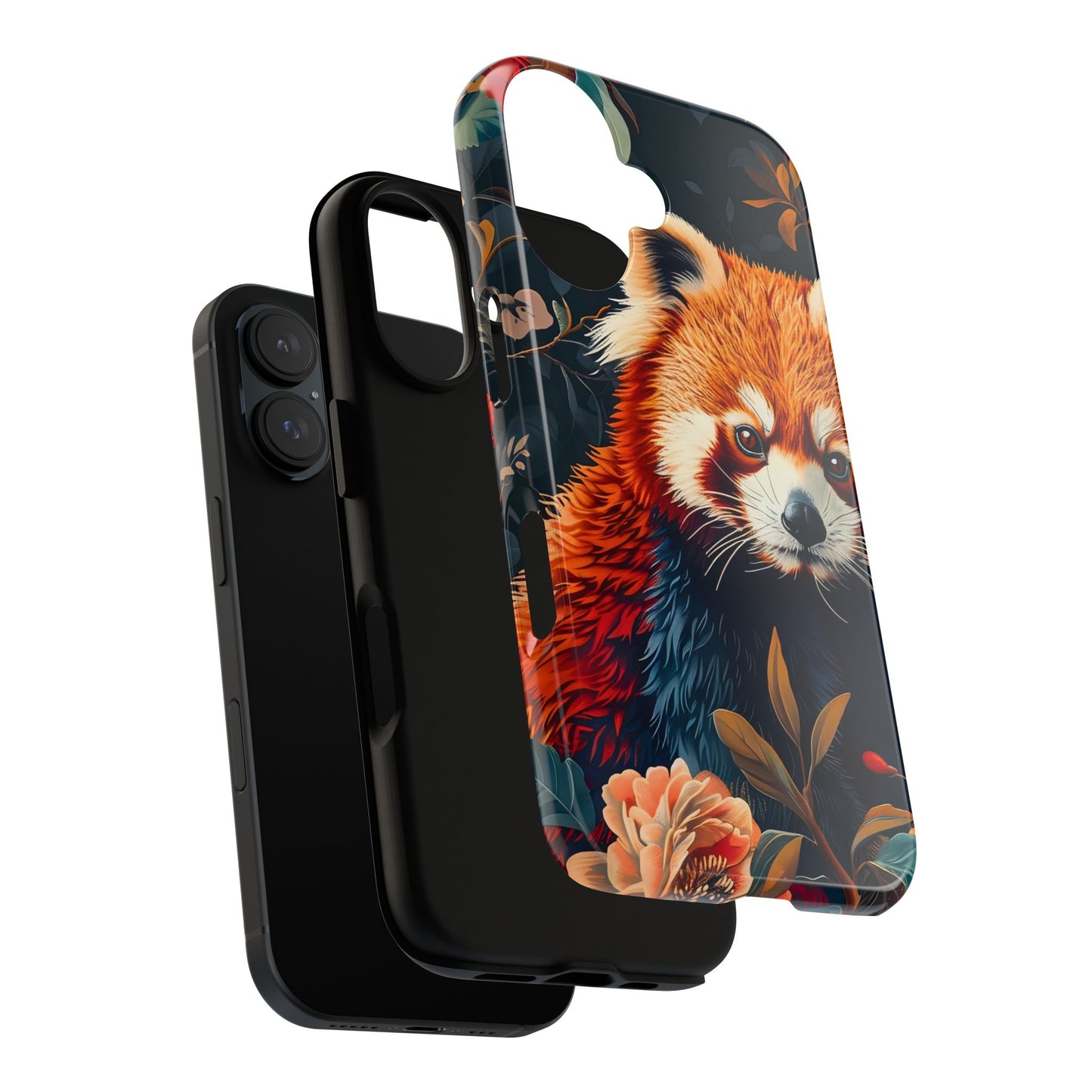 Cute Red Panda Phone Case, Wildlife Lover Gift, Tough Cases for iPhone, Nature-Themed Phone Cover, Animal Art Shell, Cute Tech Accessories