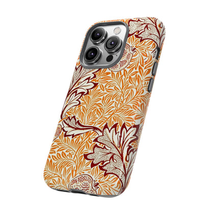 Stylish Phone Case, Tough Cases with Floral Design, Protective Cover, Gift for Her, Cute Phone Accessory