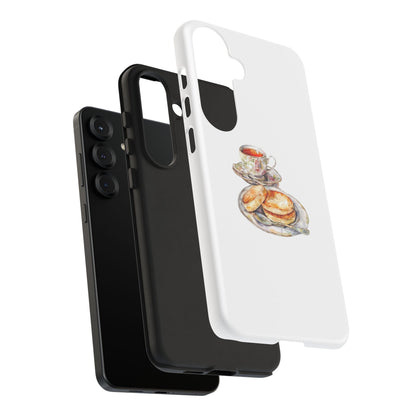 Elegant Tea & Cookies Phone Case - Tough Cases for Tea Lovers