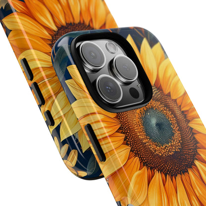 Sunflower Phone Case - Floral Design for Nature Lovers, Cute Spring Accessory, Gift for Her, Eco-Friendly Cover