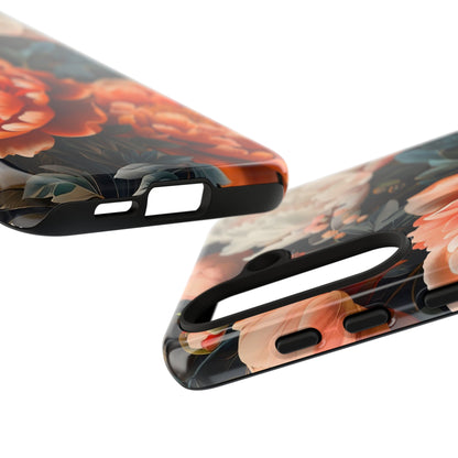 Floral Phone Case - Tough Cases, Durable Cover, Flower Design, Unique Gift, Phone Accessories