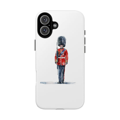 British Royal Guard Phone Case - Tough Cases, Unique Phone Cover, Gift for Her, Cute Accessory, British Soldier Design