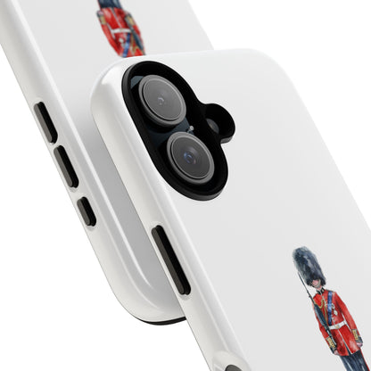 Royal Guard Phone Case, Phone Cover for Tough Cases, London Souvenir, Gift for Him/Her, Military Themed Accessories