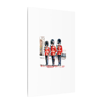 Royal Guards Canvas Print, British Wall Art, Home Decor, Unique Gift, London Culture