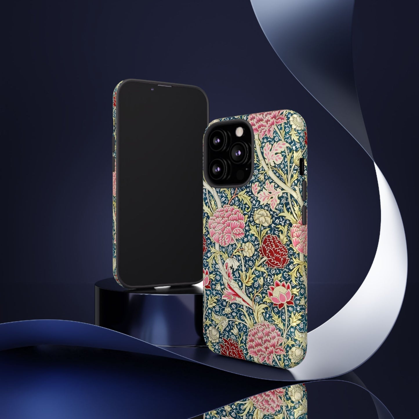 Floral Phone Case, Tough Cases, Durable Phone Cover, Stylish Phone Protector, Gift Idea for Nature Lovers, Floral Pattern Tech Accessories