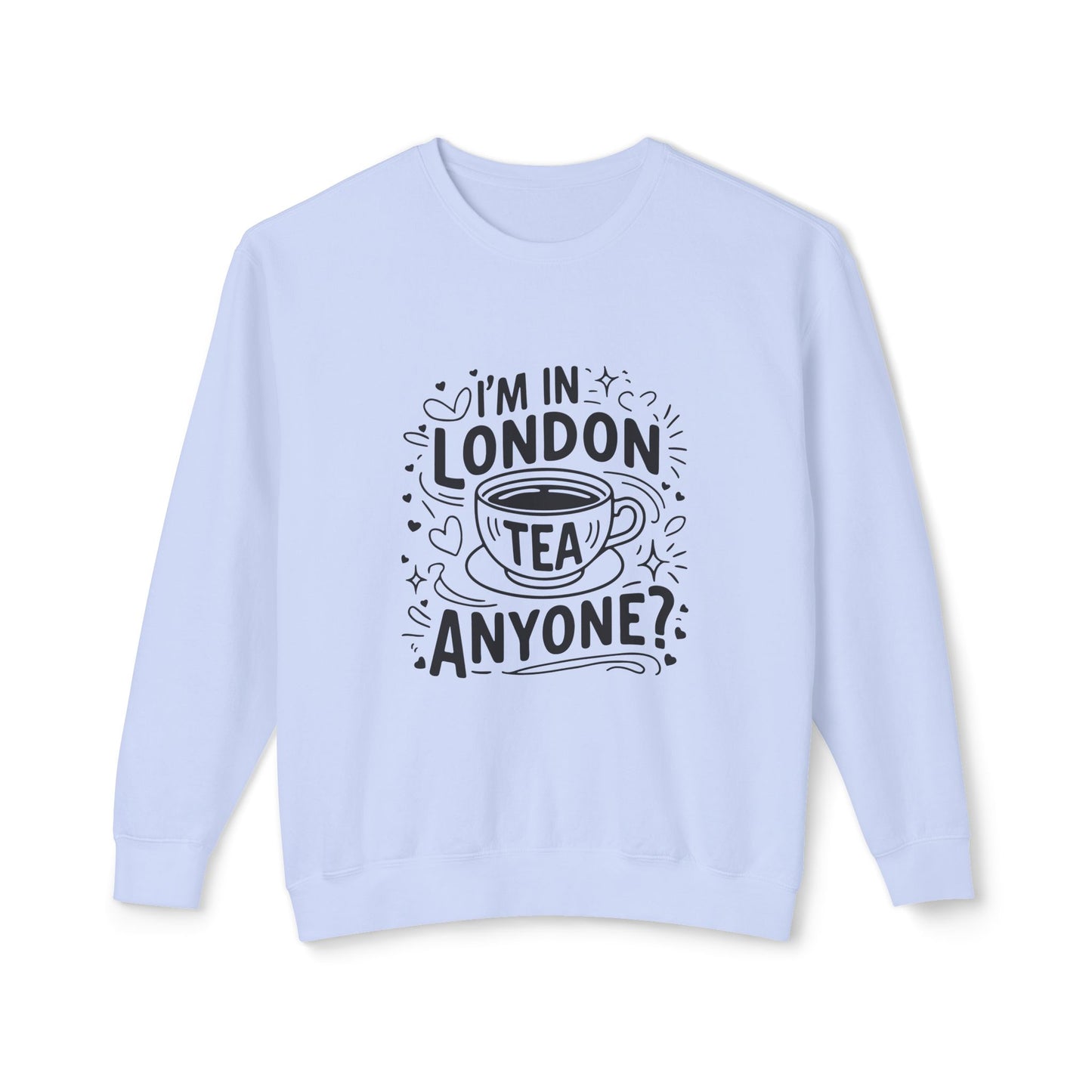 Unisex Lightweight Crewneck Sweatshirt - London's Tea
