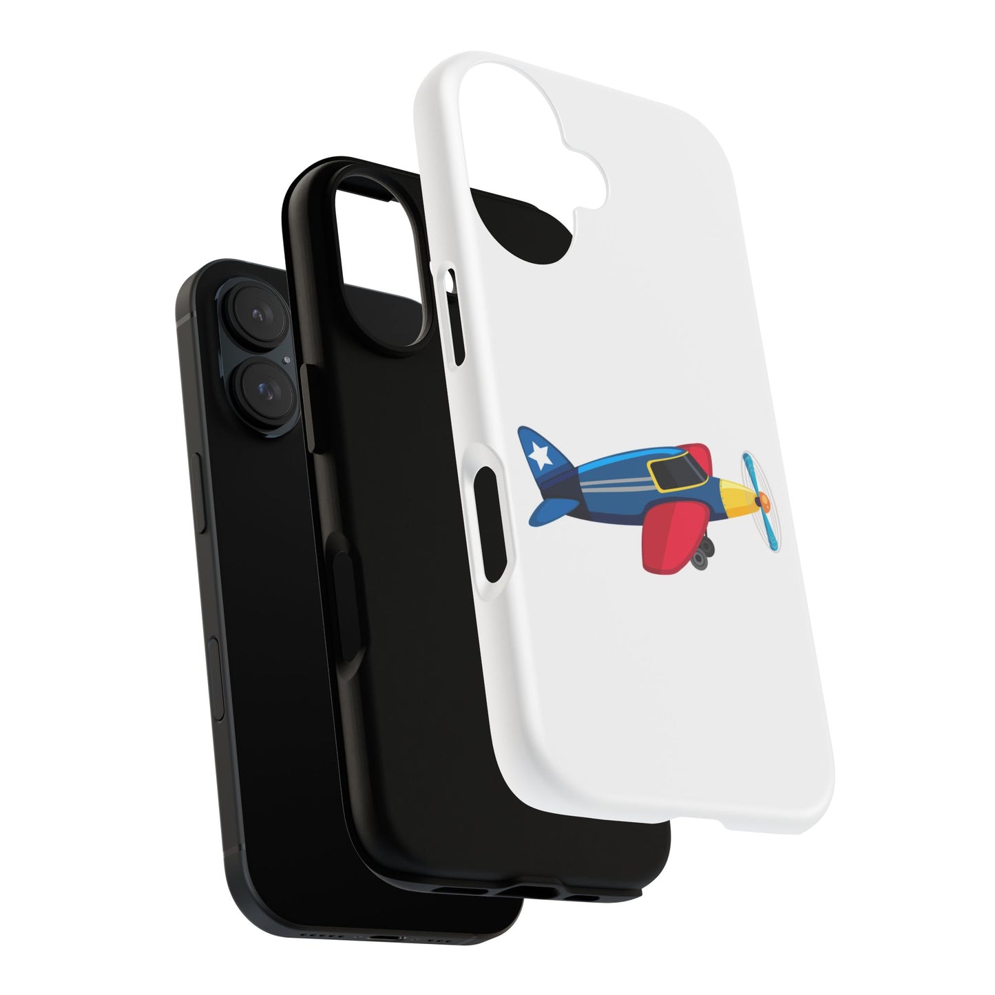 Colorful Airplane Phone Case - Tough and Stylish Protection for Aviation Enthusiasts