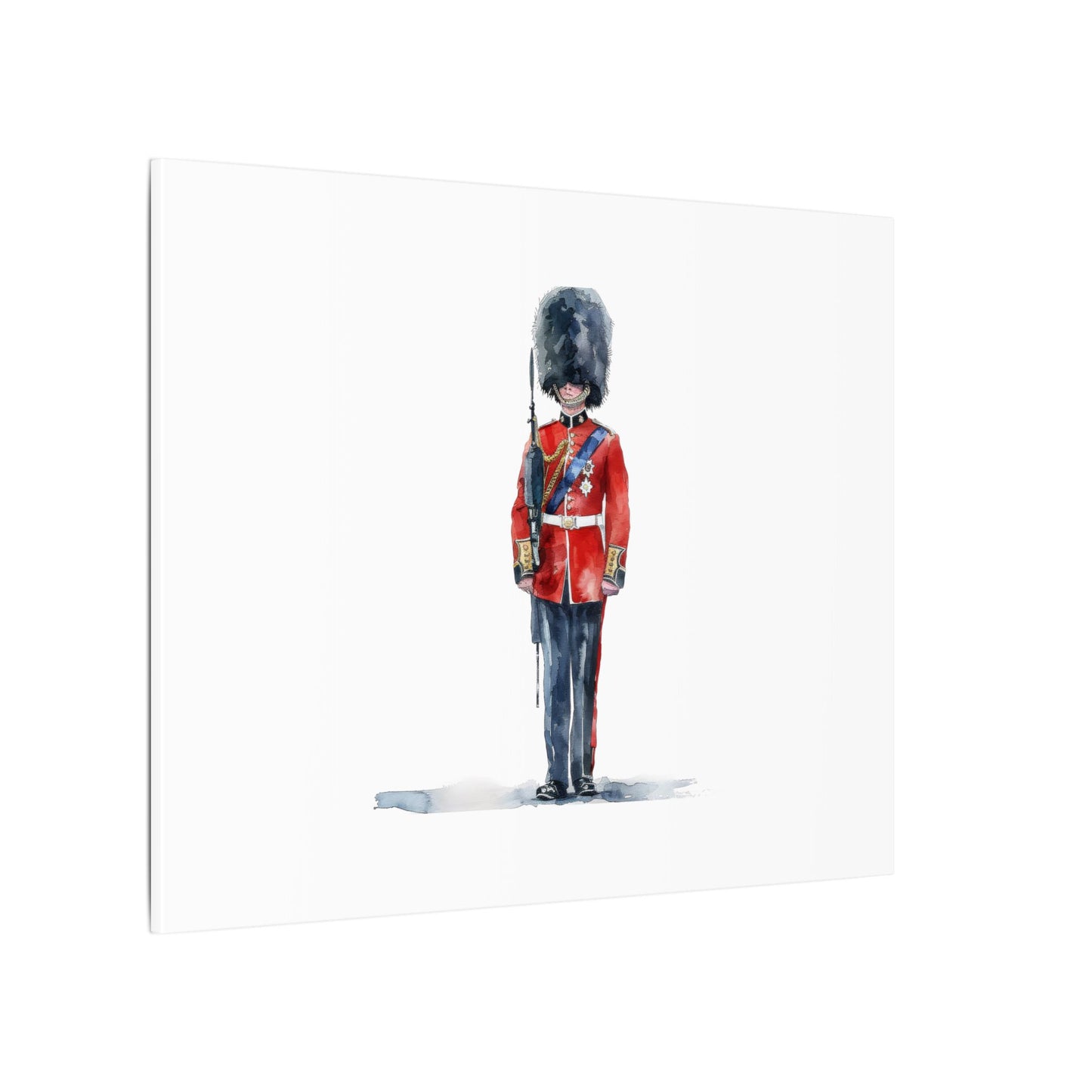 Royal Guard Canvas Art Print, British Soldier Wall Decor, Home Decoration, Gift for History Lovers, Art for Offices, Unique Wall Gallery