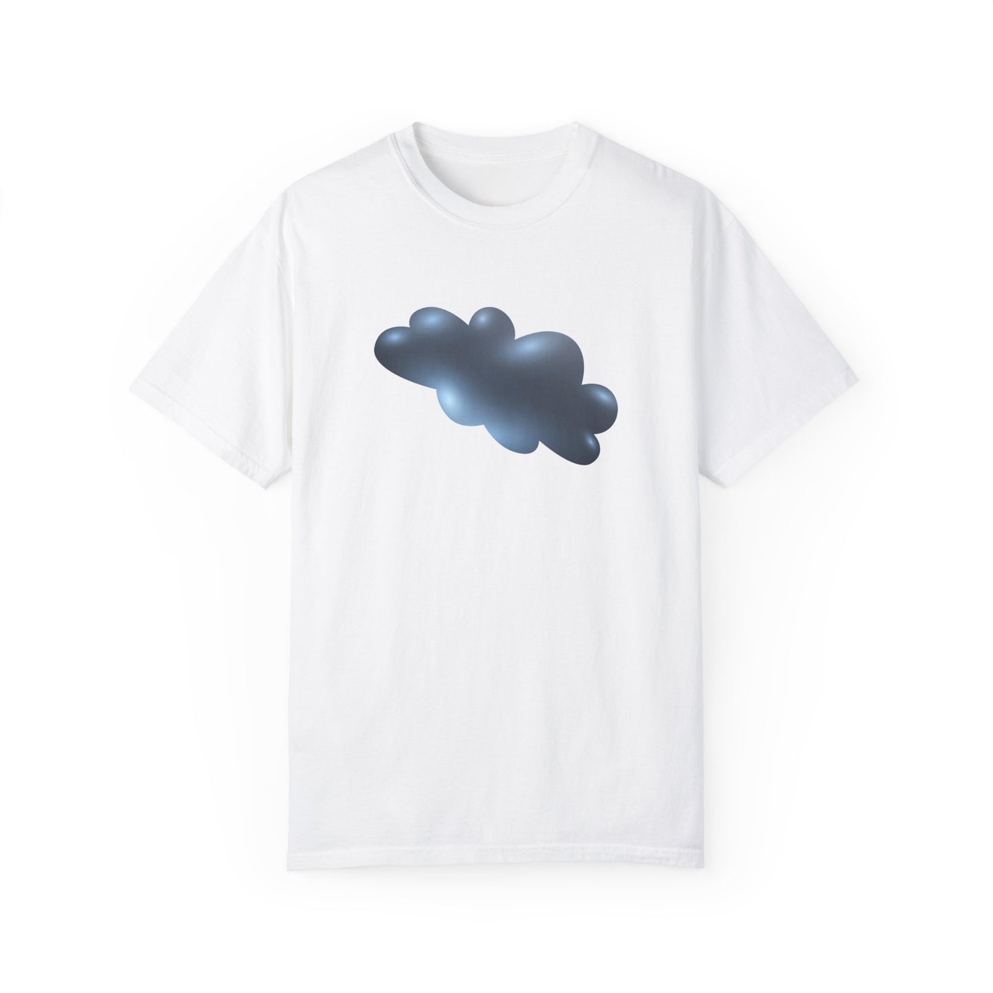 Serene Cloudscape - Dreamy Cloud Elegant Unisex Garment-Dyed T-shirt
