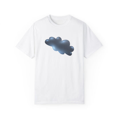 Serene Cloudscape - Dreamy Cloud Elegant Unisex Garment-Dyed T-shirt