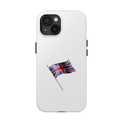 Union Jack Tough Phone Cases, Durable Phone Covers, British Flag Cases, UK Pride Accessories, Gift for Travelers