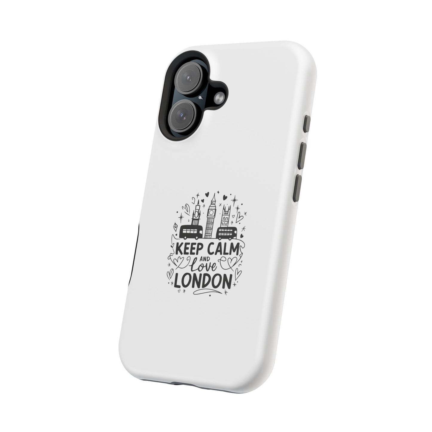 Keep Calm and Love London Magnetic Phone Case