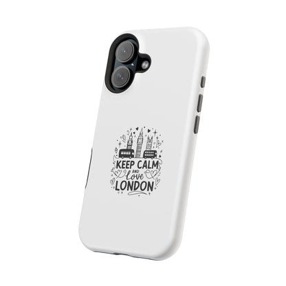 Keep Calm and Love London Magnetic Phone Case