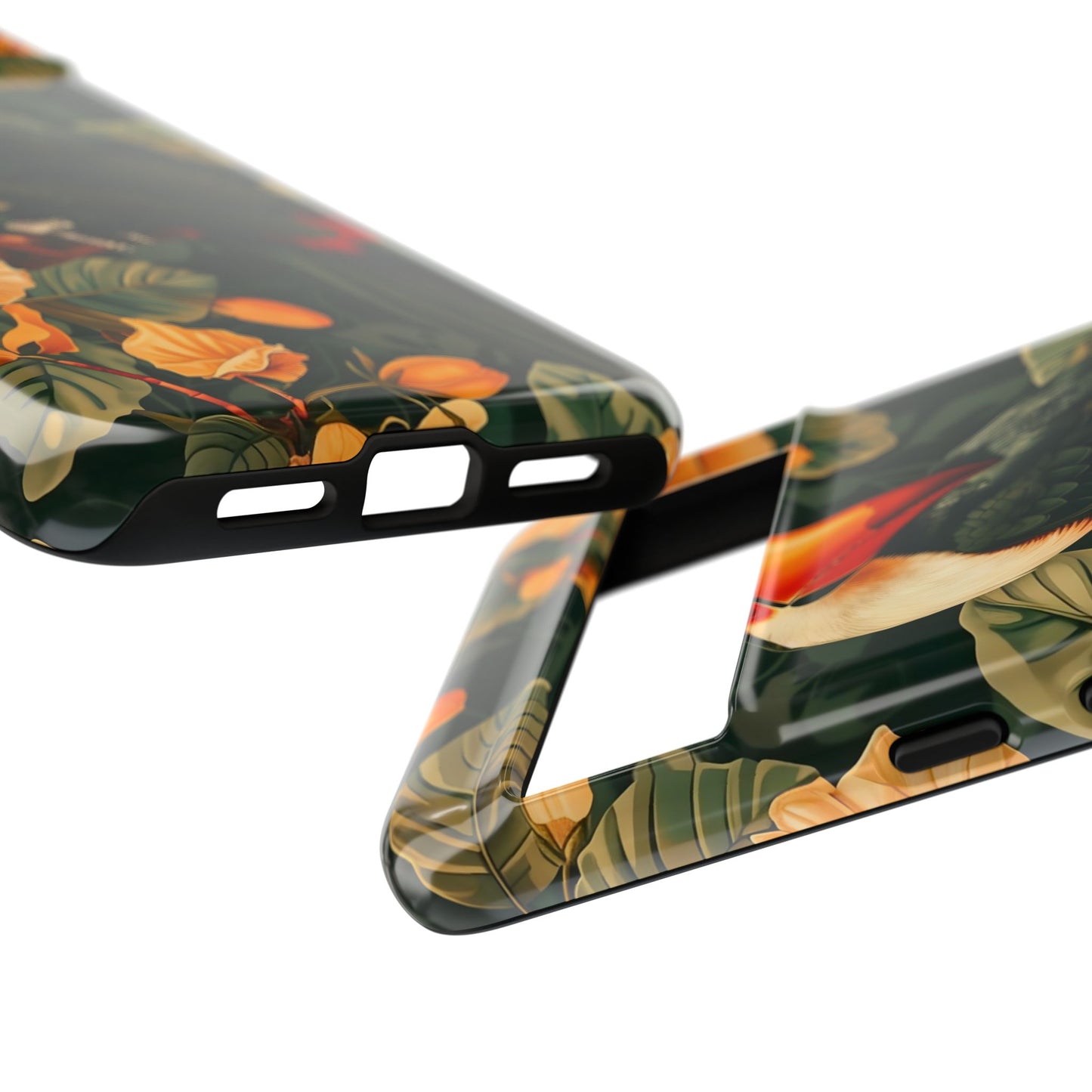 Tropical Toucan Phone Case, Exotic Bird Cover, Nature Lover Gift, Eco-Friendly Design, Customizable Tech Accessory