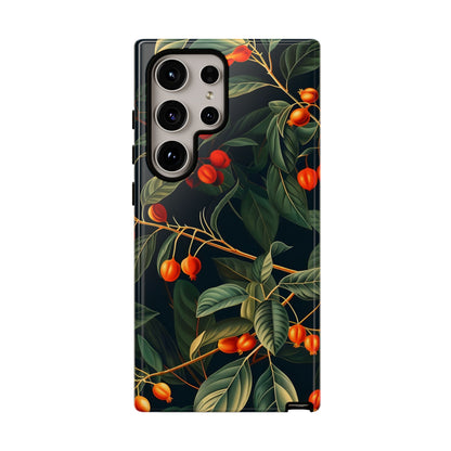 Tough Cases, Floral Phone Case, Nature-Inspired Tech, Unique Gift, Phone Accessory, Botanical Design, Fall Vibes