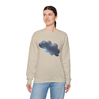 Unisex Heavy Blend™ Crewneck Sweatshirt - Serene Cloudscape - Dreamy Cloud Design