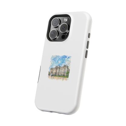 Artistic Magnetic Phone Case, Custom Tough Case, Unique Phone Cover, Gift for Travelers, Landscape Design, Protective Case