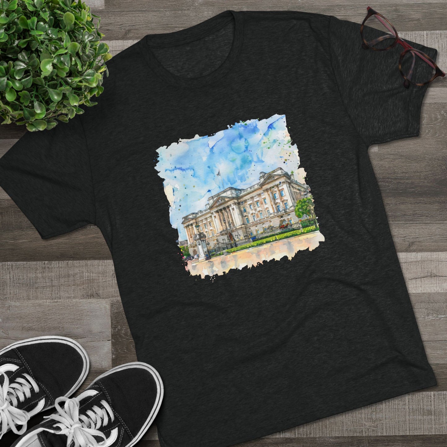 Unisex Tri-Blend Crew Tee - British Nature and Inspirations