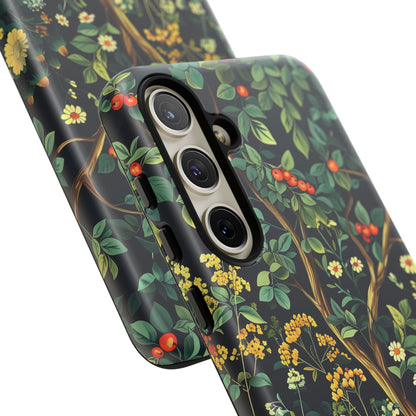 Floral Phone Case - Tough Cases, Colorful Nature Design, Gift for Flower Lovers, Phone Accessory, Unique Cell Phone Cover